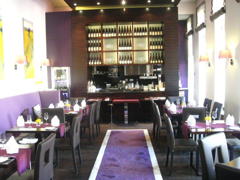 Hotel Ketschauer Hof دايدسهايم المطعم الصورة